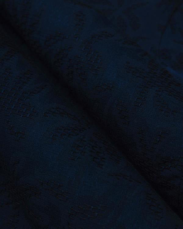 Steel & Jelly Tattenhall - Leaf Texture Long Sleeve Shirt