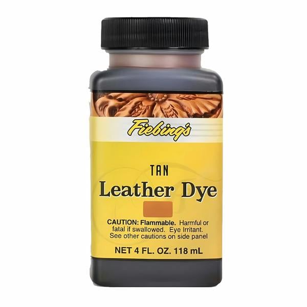 Fiebing's Leather Dye - Professional Alcohol-Based Colour Dyes 4oz