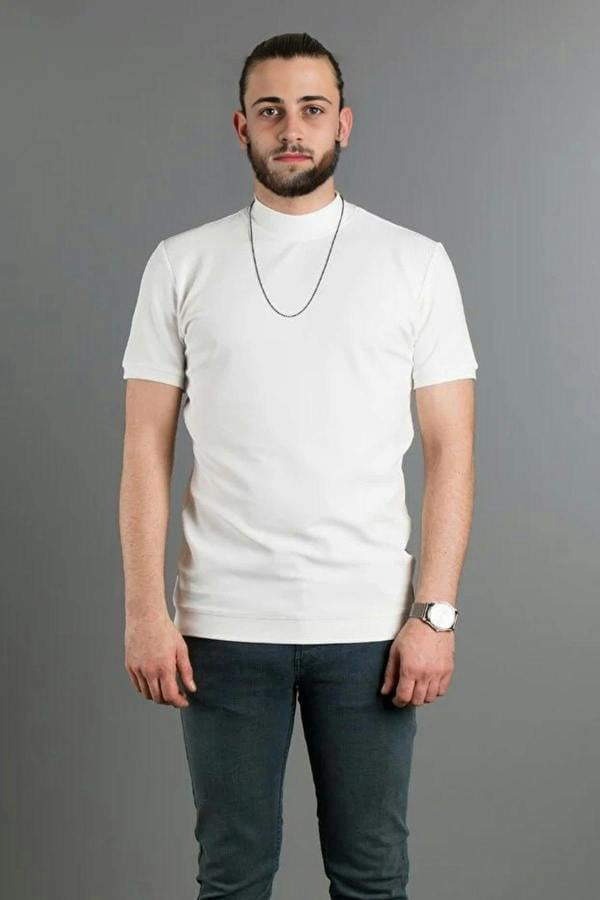 WOVCOR Half Turtleneck Men's T-shirt