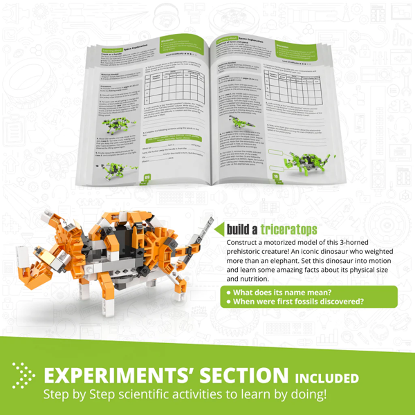 Engino STEM Palaeontology: Learning about Dinosaurs