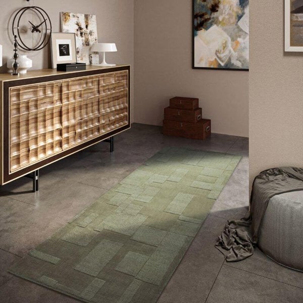 The Rugs Hand-Woven Abstract Design Wool Rug