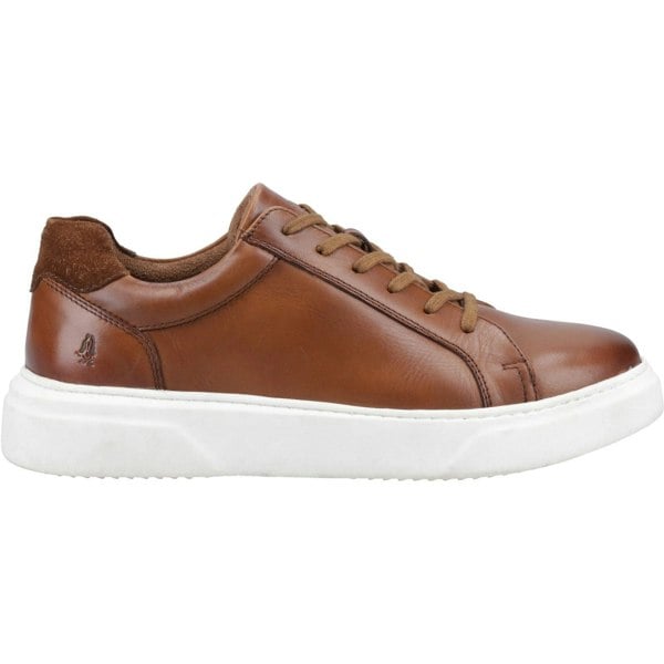 Hush Puppies Whelan Leather Men's Tan Trainers