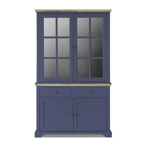 Statement Furniture Florence Glass Door Display Cabinet Large Dresser Assembled
