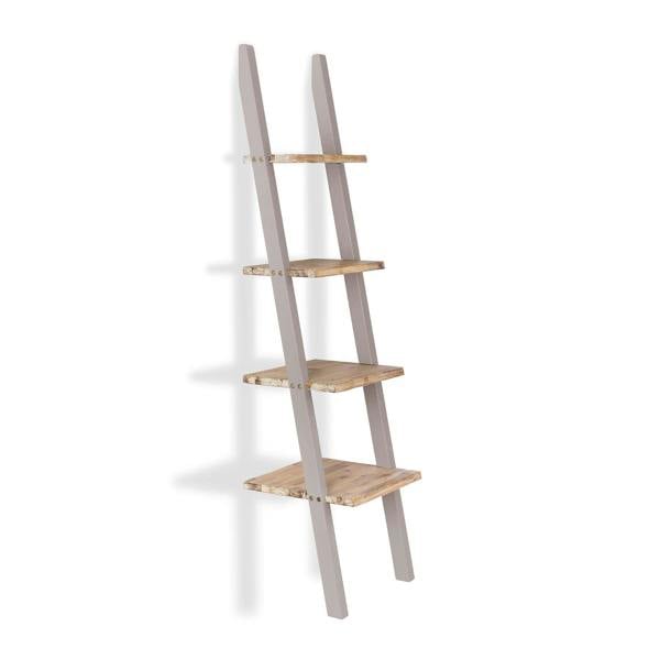 Statement Furniture Florence Ladder Shelf Wooden Shelving Unit Lean-Up Shelf