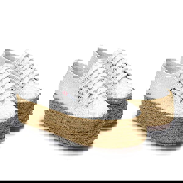 Superga Womens 2790 Rope Trainers - White