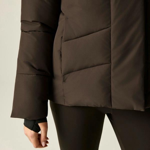 Dare 2B Womens/Ladies Lustre Padded Jacket - Hot Fudge - 