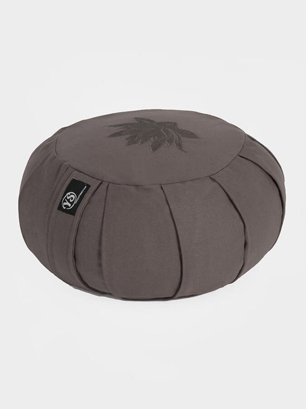 Yoga Studio GOTS Organic Cotton Round Lotus Zafu Buckwheat Cushion