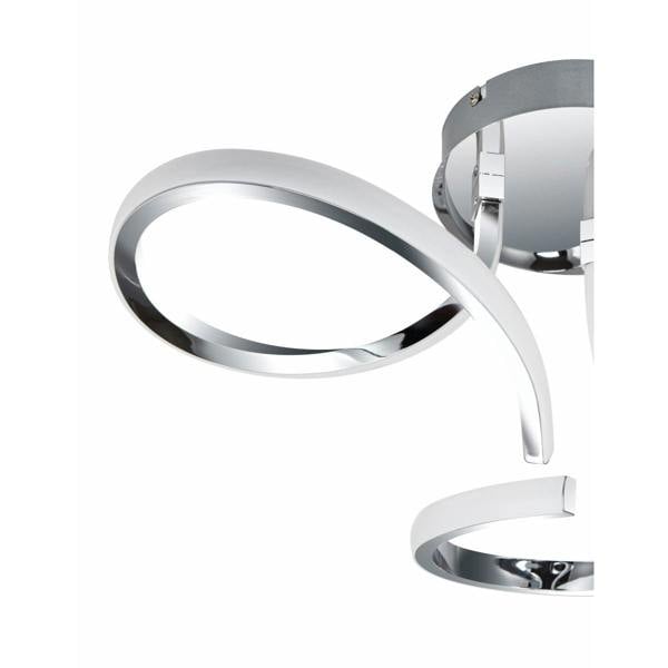 COSYLYTE Moss 3 Light Integrated LED, Curved Ceiling Light