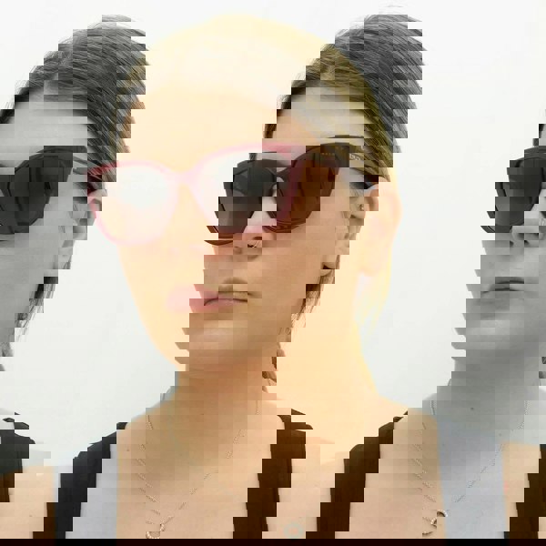 Ralph by Ralph Lauren Sunglasses RA5274 5800T5 Transparent Bordeaux Light Brown Gradient Polarized