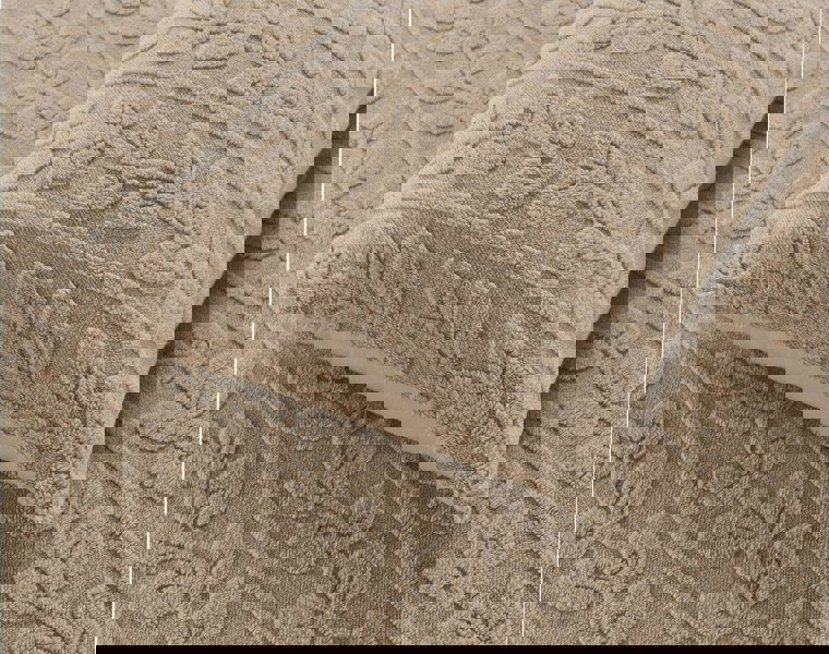 HomeSpace Direct Leaves Teddy Beige Duvet Cover Set