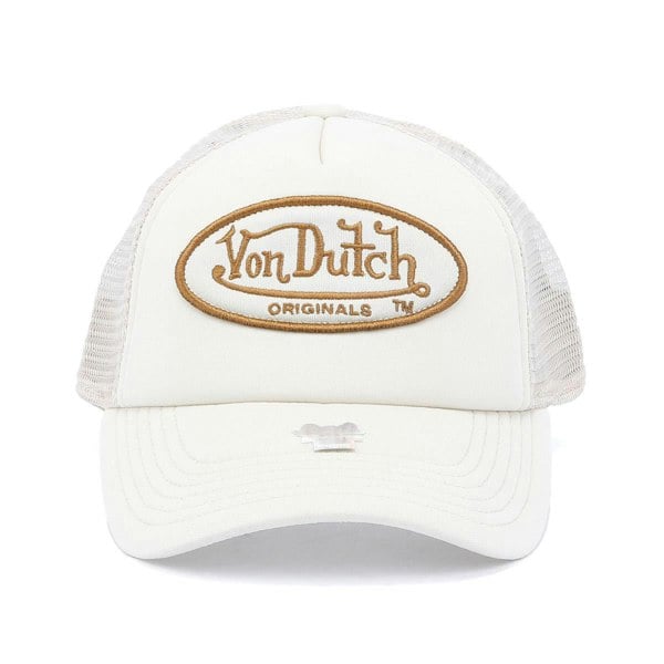 Von Dutch Trucker Tampa Cotton Cap - Beige