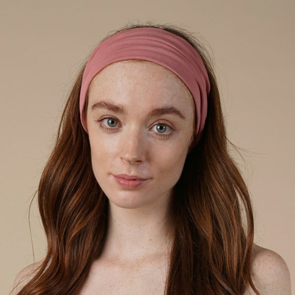 Antonia York Zara | Organic Cotton Headband - Blush Pink