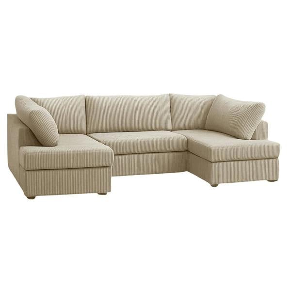 London Full Back Corner Sofa (Jumbo Cord) Sofa Scene
