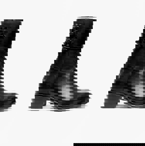 Club Cubano ANFIBIO Mens Leather Cuban Heel Boots Black