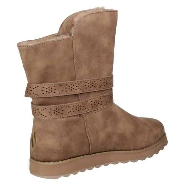 Skechers Ladies Skechers Warm Tech Memory Foam Boots Keepsakes 2.0 Night Peaks
