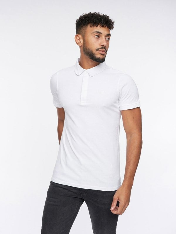 Crosshatch Sullivan Polo White