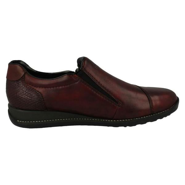 Rieker Ladies Rieker Casual Flat Shoes With Nano Water Protection 44265