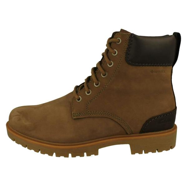 Clarks Mens Clarks Gore-Tex Ankle Boots Rossdale Hi GTX