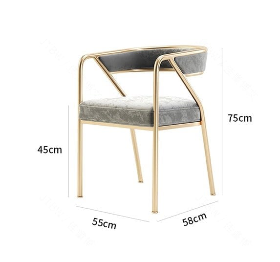 Attleboro Dining Table, Sintered Stone & Gold-Weilai Concept-Weilai Concept