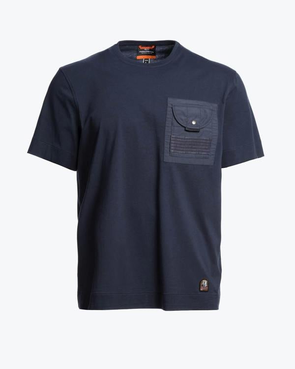 Parajumpers Malham Mens T-Shirt - Ink Blue 571