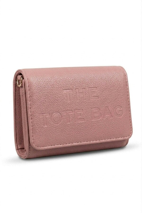 ikrush Constance Pebbled Faux Leather Text Bag