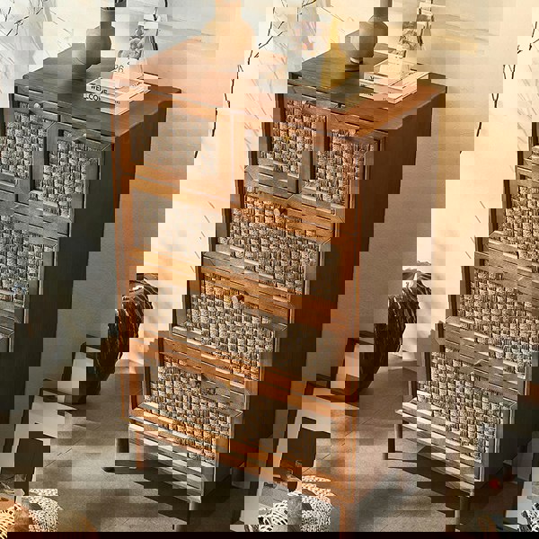 Zulu Art Deco Sideboard, Solid Wood, Walnut-Weilai Concept-Weilai Concept