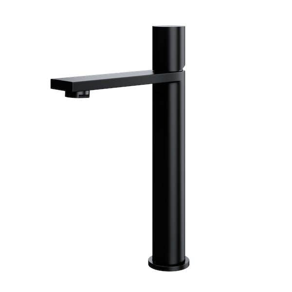 Flode Limingen | High Rise Mono Basin Mixer Tap | Matt Black