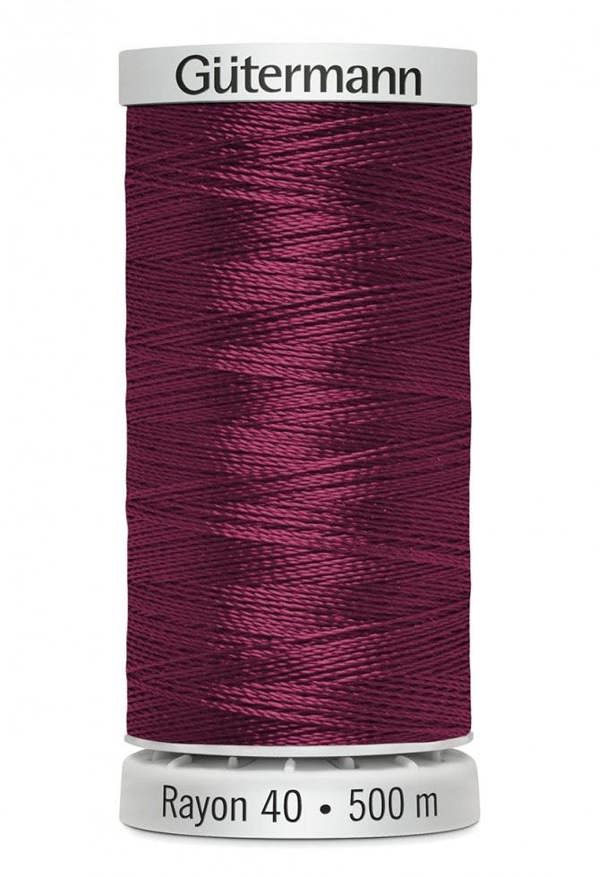 Gutermann No 40 Sulky Rayon Embroidery Thread 500m Rayon Thread Suitable For Embroidery