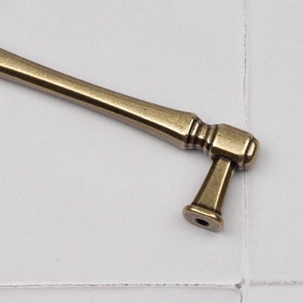 Handle & Home Antique Brass Handles and Coordinating Knob