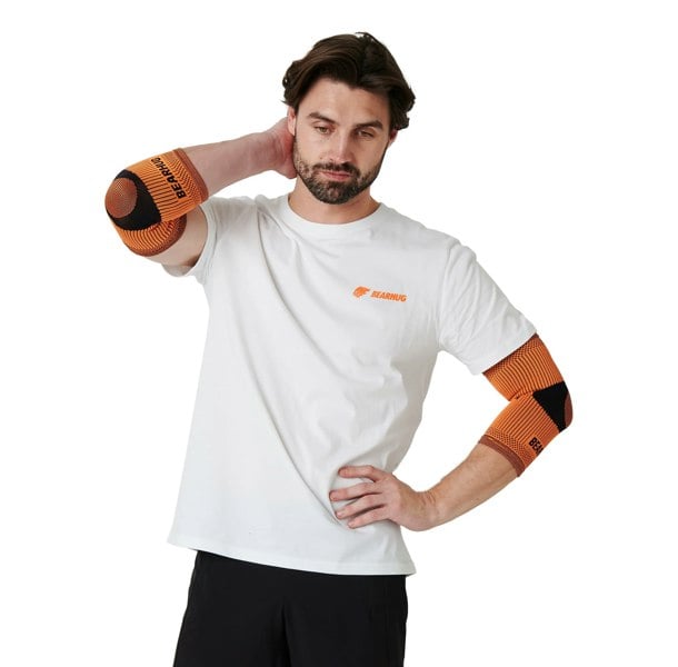 Bearhug Pair of Elbow Compression Support Sleeves For Tennis Elbow Recovery