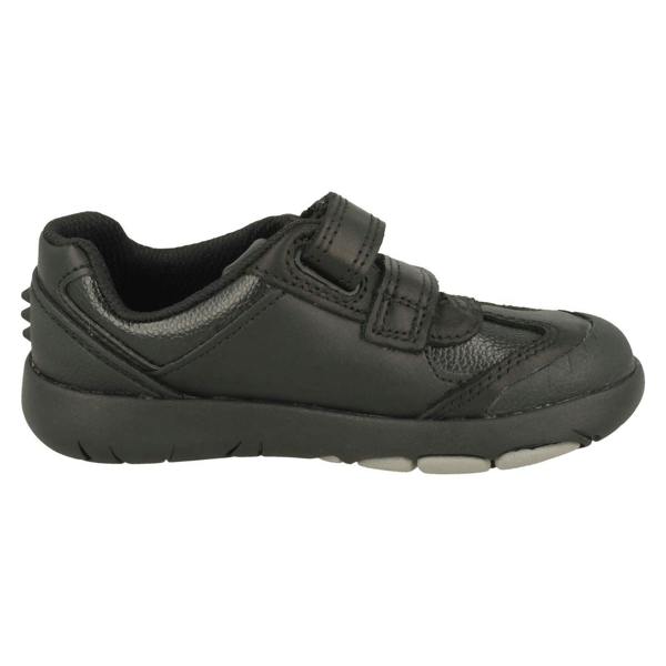 Clarks Boys Clarks Dinosaur Detailed School Shoes Rex Stride