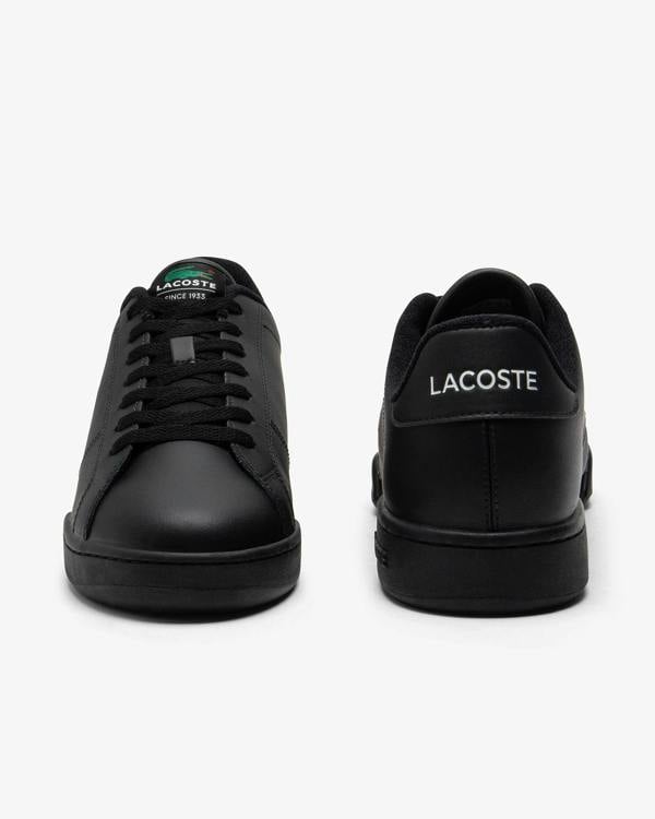 Lacoste Mens Carnaby Cup Sneakers - Black/Black 02H