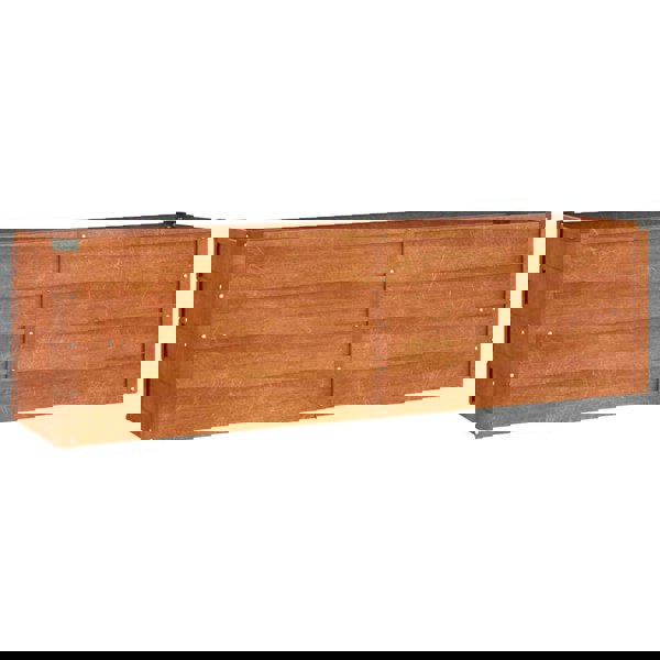 Berkfield Garden Raised Bed Rusty 160x40x45 cm Corten Steel