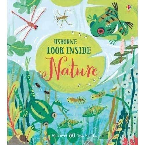 Look Inside 6 Book Set - Space, Animal Homes, Our World, Seas & Oceans, Jungle, Nature