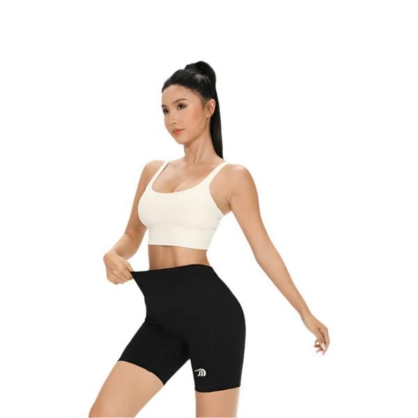 Anniou Compression Biker Shorts - Black