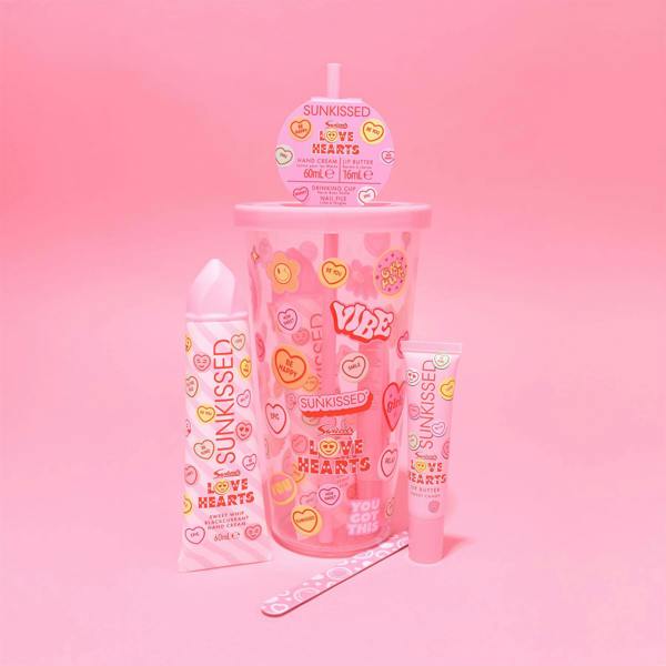 Sunkissed x Love Hearts Drinking Cup Set