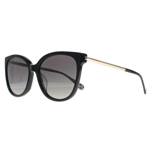 Kate Spade Sunglasses Britton/G/S 807 WJ Black Grey Gradient Polarized