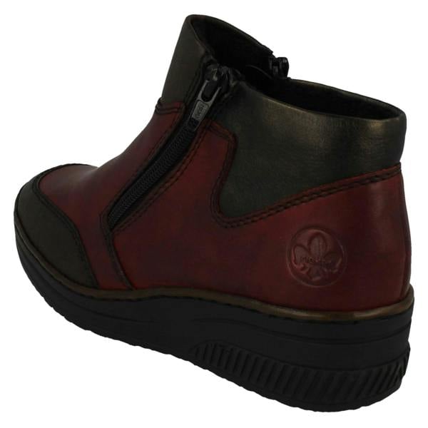 Rieker Ladies Rieker Fleece Lined Ankle Boots 48754