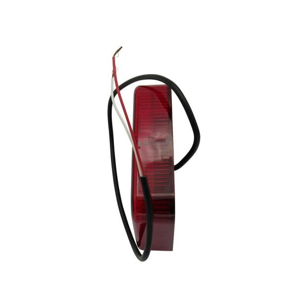 Rear Fog Light LED (12V Tail Lamp Universal Red Car Trailer Square)