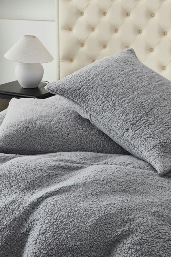 Ezysleep Winter Warm Soft Teddy Fleece Duvet Set