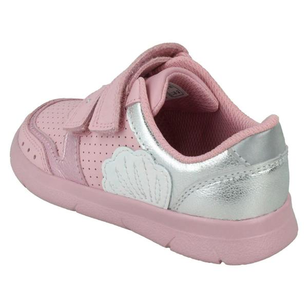 Clarks Girls Clarks Casual Trainers Ath Shell