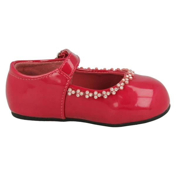 Spot On Girls Spot On Diamante Detail Party Shoes