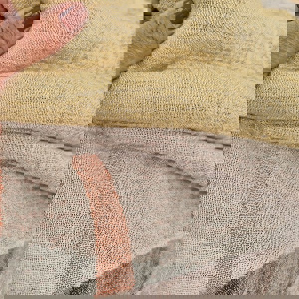 Cotton and Olive Sahara Muslin Cotton Throw Blanket