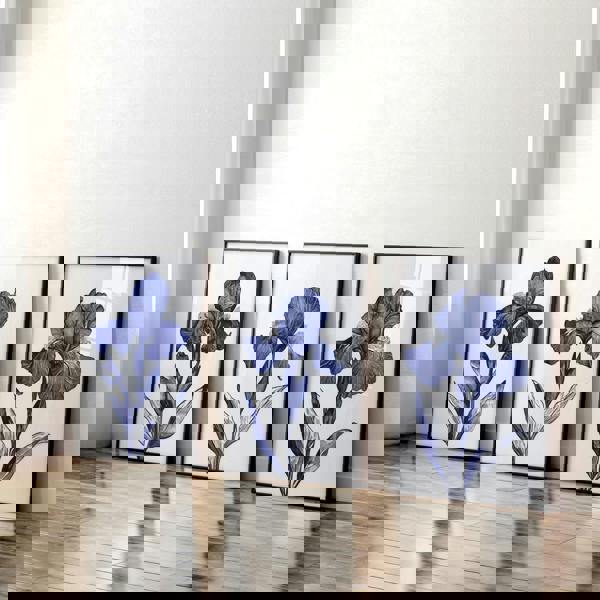 Canvas Pictures For Walls | Set of 3 Botanical Wall art Prints