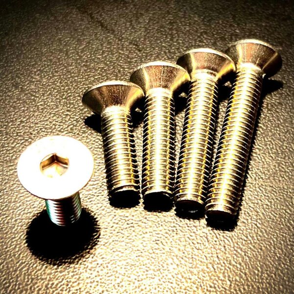 Fixaball M6 Countersunk Socket Screw A2 Stainless DIN7991