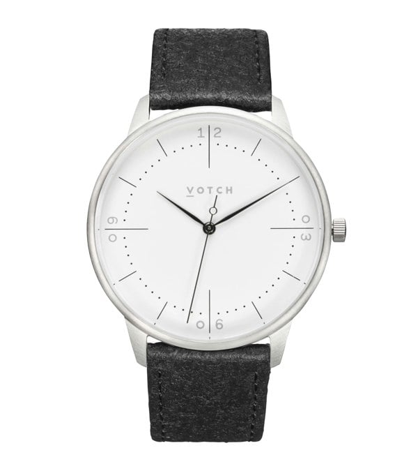 Votch Silver & Piñatex Watch | Aalto