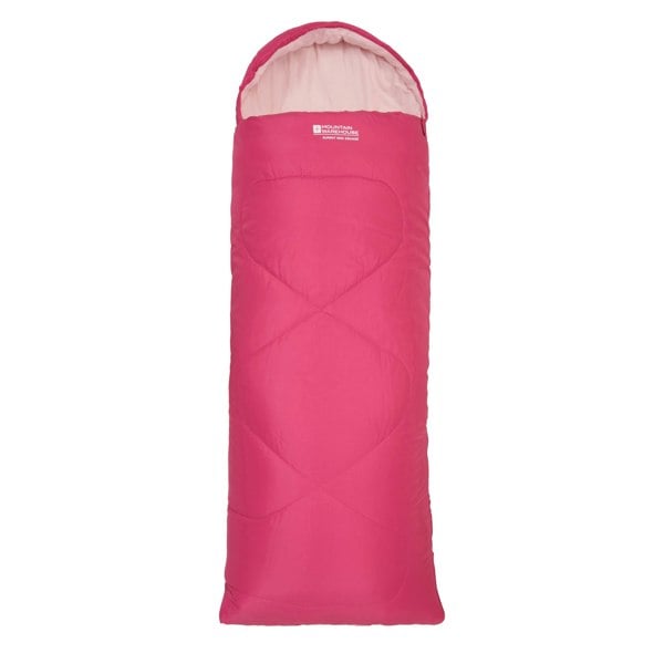 Mountain Warehouse Childrens/Kids Summit Mini Sleeping Bag - Bright Pink
