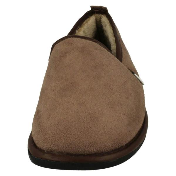 Mens Coolers Warm Lined Full Slippers C-3934