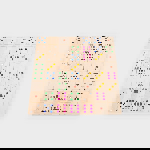 tickit Wooden Jewel Dominoes