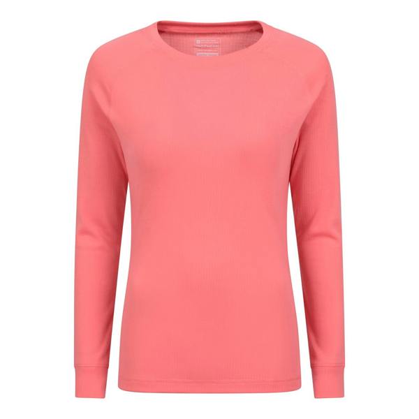 Mountain Warehouse Womens/Ladies Talus Long-Sleeved Top - Coral - 